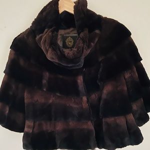 Fur cape, vintage